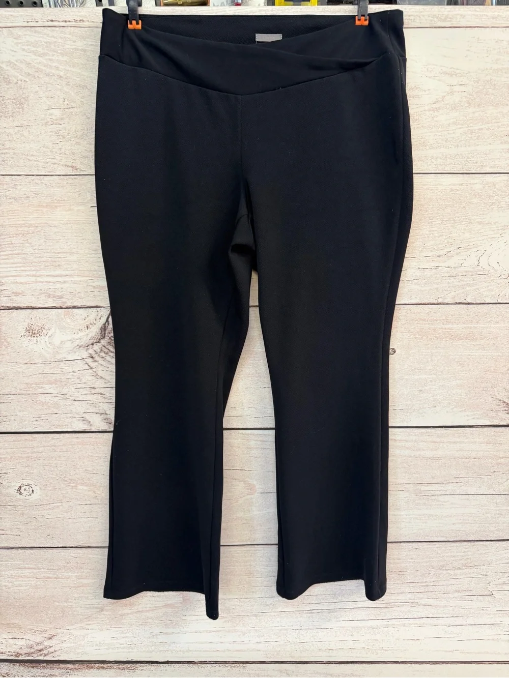 Maurices Black Ponte Straight-Leg Pants